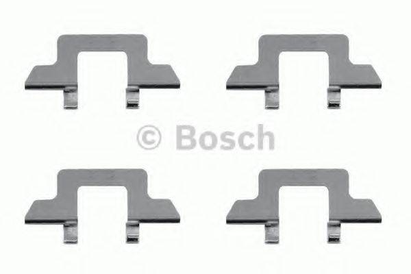 BOSCH 1987474342 Комплектуючі, колодки дискового гальма