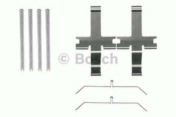 BOSCH 1987474485 Комплектуючі, колодки дискового гальма