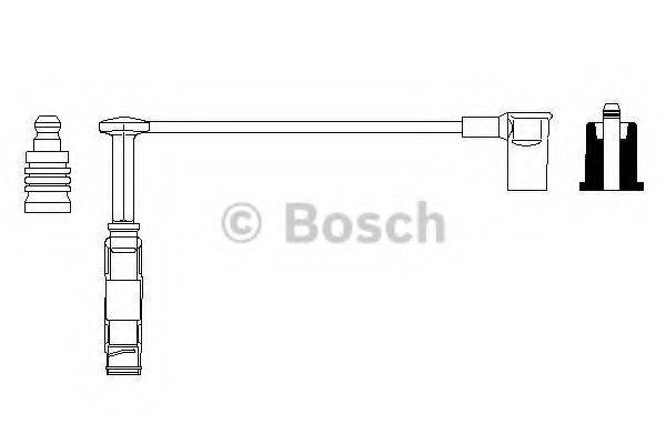 BOSCH 0356912930 Провід запалювання