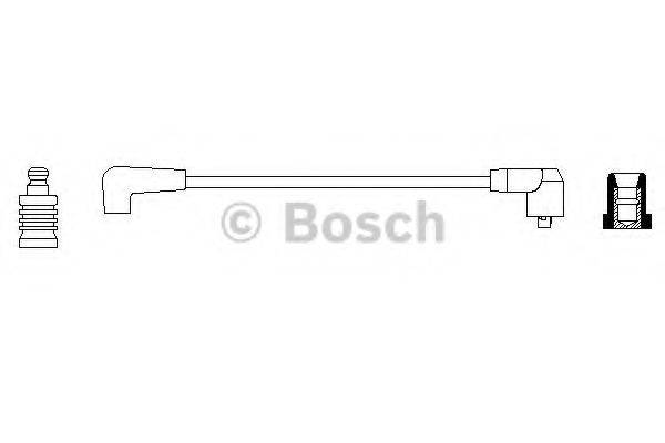 BOSCH 0986356124 Провід запалювання