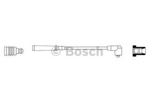 BOSCH 0986356187 Провід запалювання