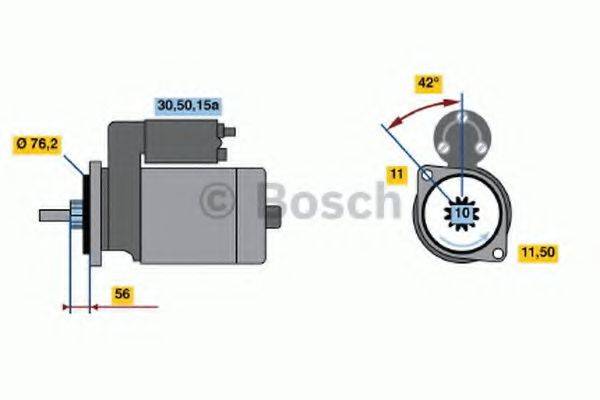 BOSCH 0986014820 Стартер