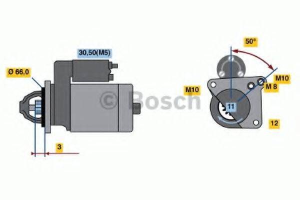 BOSCH 0986020131 Стартер