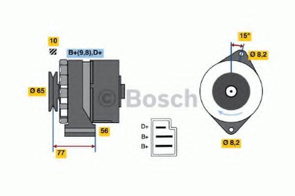 BOSCH 0986031100 Генератор