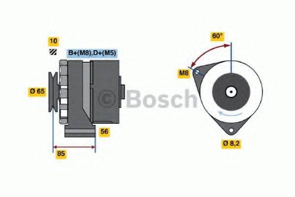 BOSCH 0986032730 Генератор