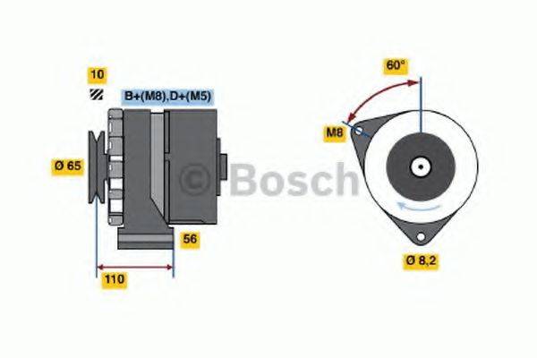 BOSCH 0986034220 Генератор