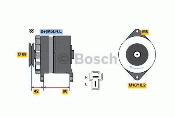 BOSCH 0986034281 Генератор