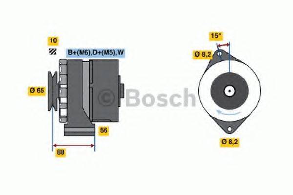 BOSCH 0986036250 Генератор