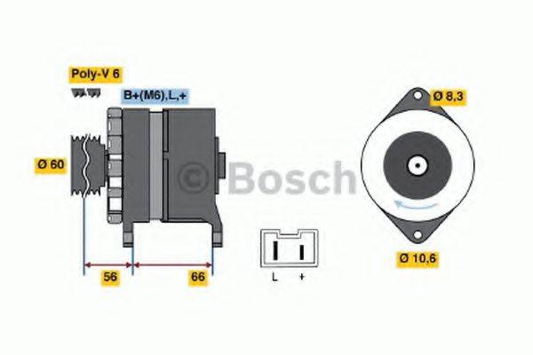 BOSCH 0986036941 Генератор