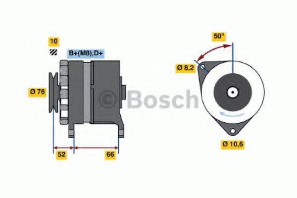 BOSCH 0986036961 Генератор