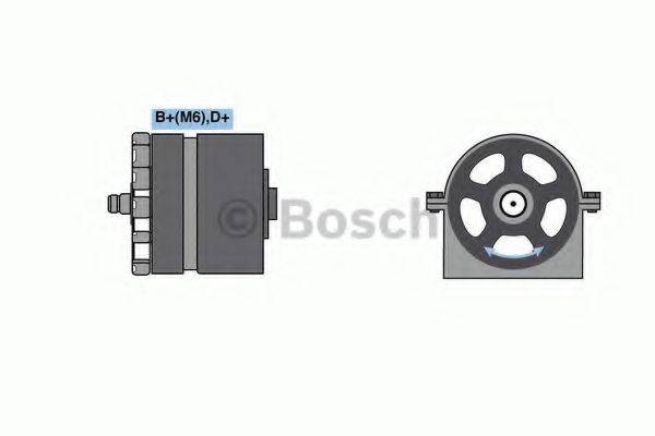 BOSCH F000LD0108 Генератор