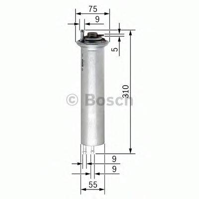 BOSCH 0450905960 Паливний фільтр