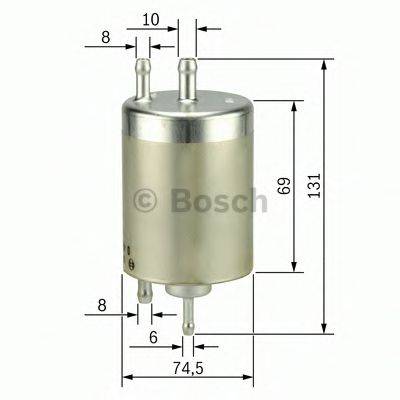 BOSCH 0450915001 Паливний фільтр