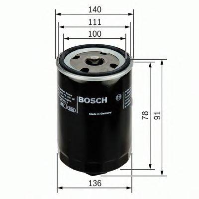 BOSCH 0451103368 Масляний фільтр