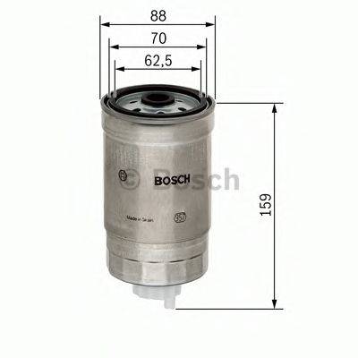 BOSCH 1457434455 Паливний фільтр