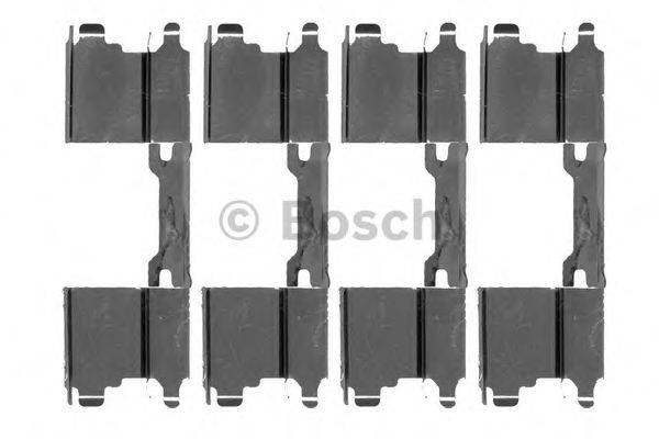 BOSCH 1987474474 Комплектуючі, колодки дискового гальма