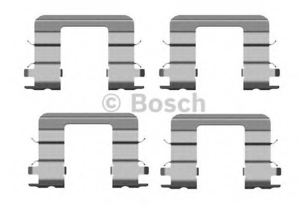 BOSCH 1987474441 Комплектуючі, колодки дискового гальма