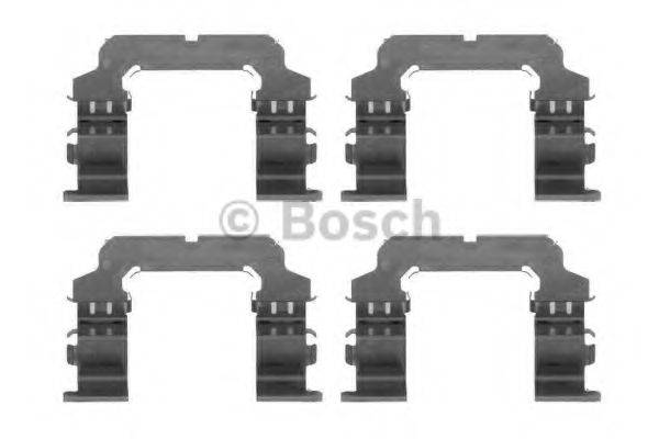 BOSCH 1987474462 Комплектуючі, колодки дискового гальма