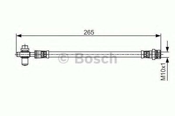 BOSCH 1987481518 Гальмівний шланг