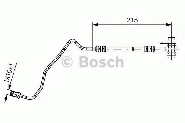 BOSCH 1987481532 Гальмівний шланг