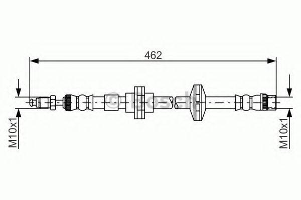 BOSCH 1987481565 Гальмівний шланг