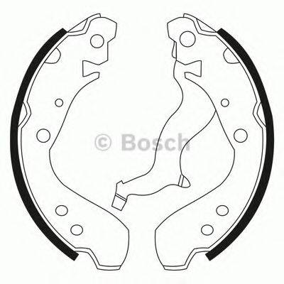 BOSCH 0986BB3526 Комплект гальмівних колодок