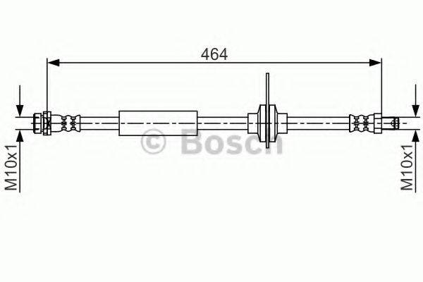 BOSCH 1987481702 Гальмівний шланг