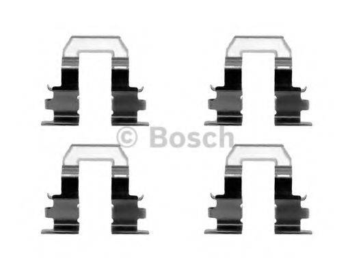 BOSCH 1987474632 Комплектуючі, колодки дискового гальма