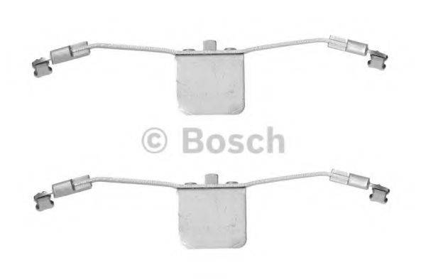 BOSCH 1987474662 Комплектуючі, колодки дискового гальма