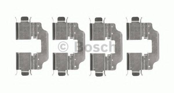 BOSCH 1987474735 Комплектуючі, колодки дискового гальма