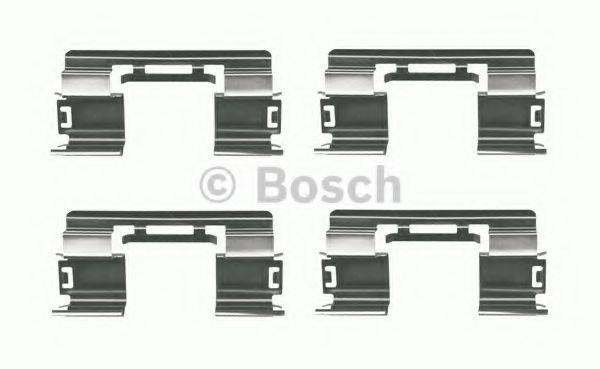 BOSCH 1987474746 Комплектуючі, колодки дискового гальма