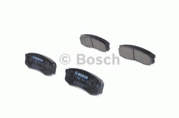 BOSCH 0986424313 Комплект гальмівних колодок, дискове гальмо