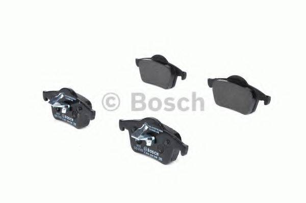 BOSCH 0986424539 Комплект гальмівних колодок, дискове гальмо