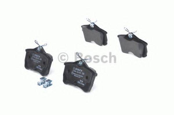 BOSCH 0986424661 Комплект гальмівних колодок, дискове гальмо