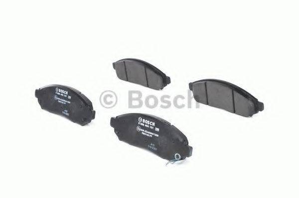 BOSCH 0986494151 Комплект гальмівних колодок, дискове гальмо