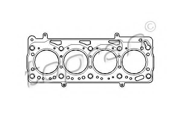 TOPRAN 111132 Прокладка, головка циліндра
