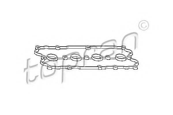 TOPRAN 110858 Прокладка, кришка головки циліндра
