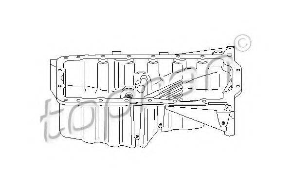 TOPRAN 112339 Масляний піддон
