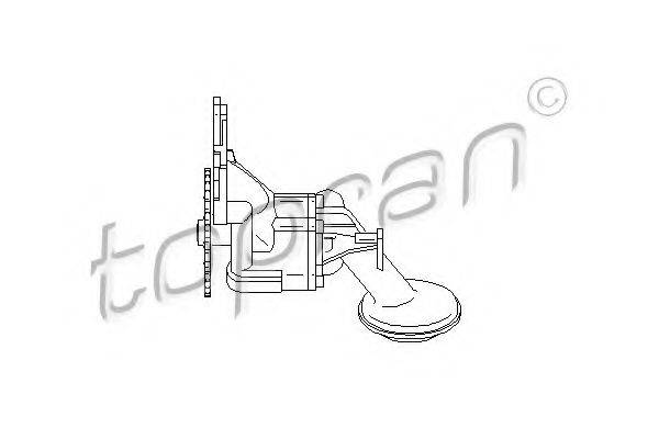 TOPRAN 112398 Масляний насос