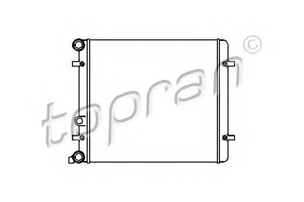 TOPRAN 111297 Радіатор, охолодження двигуна