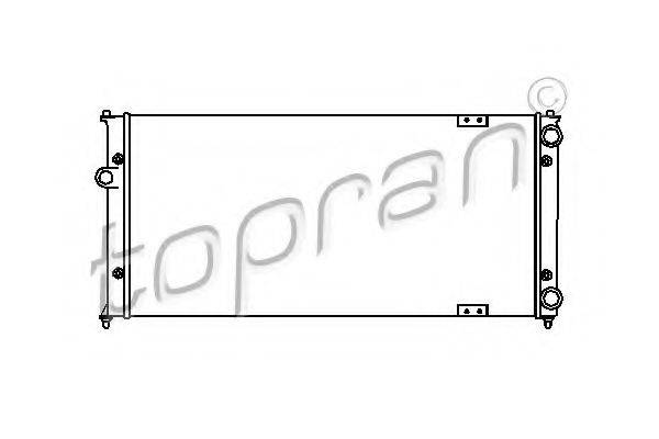 TOPRAN 112292 Радіатор, охолодження двигуна
