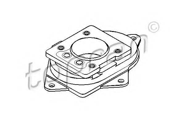 TOPRAN 100963 Фланець, карбюратор