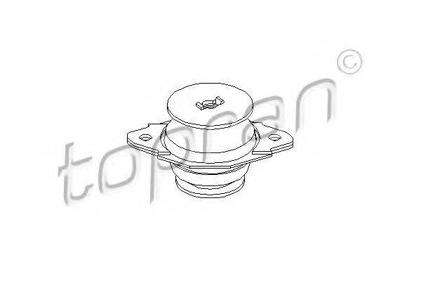 TOPRAN 103457 Підвіска, двигун