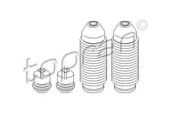 TOPRAN 914101 Пилозахисний комплект, амортизатор