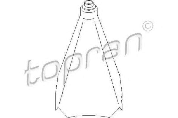 TOPRAN 110903 Обшивка важеля перемикання