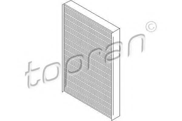 TOPRAN 103764 Фільтр, повітря у внутрішньому просторі