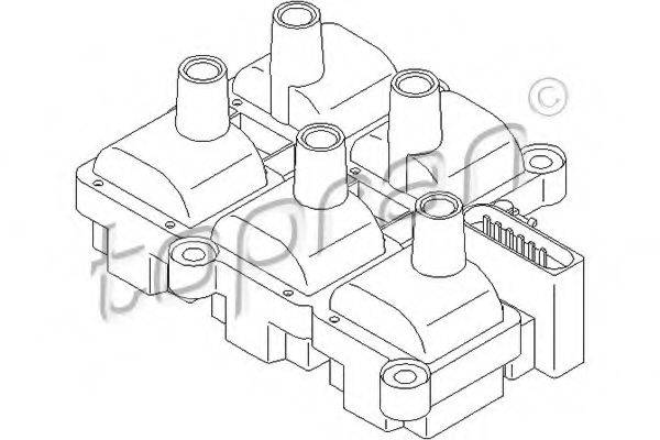 TOPRAN 111362 Котушка запалювання
