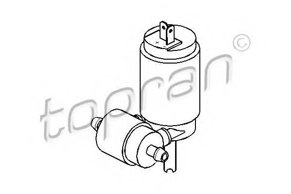 TOPRAN 103443 Водяний насос, система очищення вікон