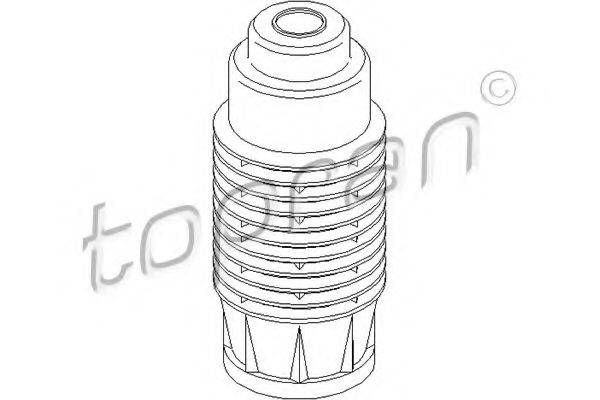 TOPRAN 200433 Захисний ковпак / пильник, амортизатор