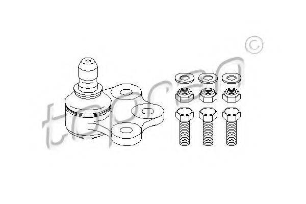 TOPRAN 206472 несучий / напрямний шарнір